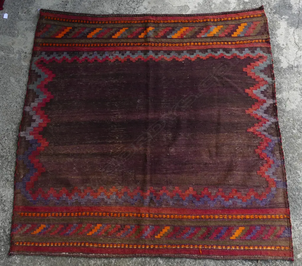 An Afghan kilim rug Image 1++
