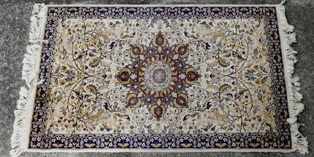 A traditional Iranian rug Image 1++