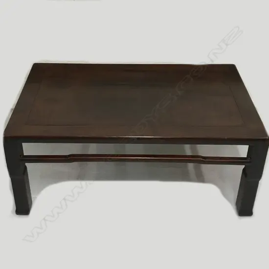 A Chinese rosewood low table