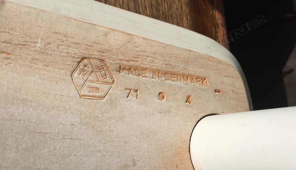 Set of six vintage Danish Folke Palsson J77 Dining Chairs Image 1++