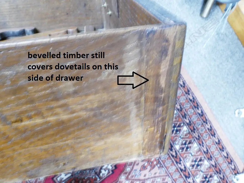 An impressive Georgian oak two-stage housekeeper's cupboard of plain country style Image 1++