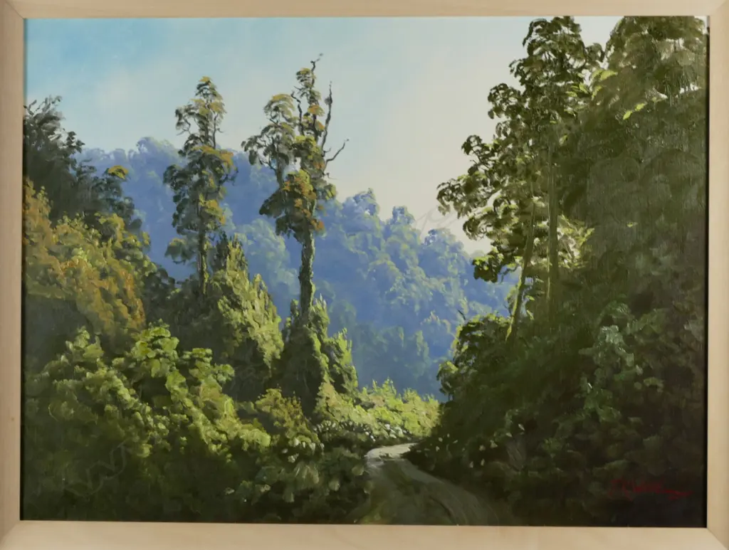 Jonathan R. White 'Opaheru Valley - Urewera' Image 1++