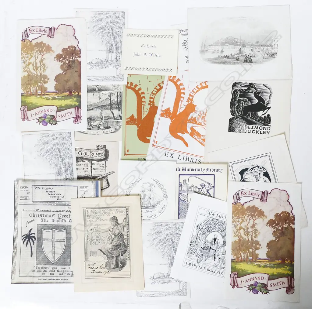 A collection of book plates Image 1++