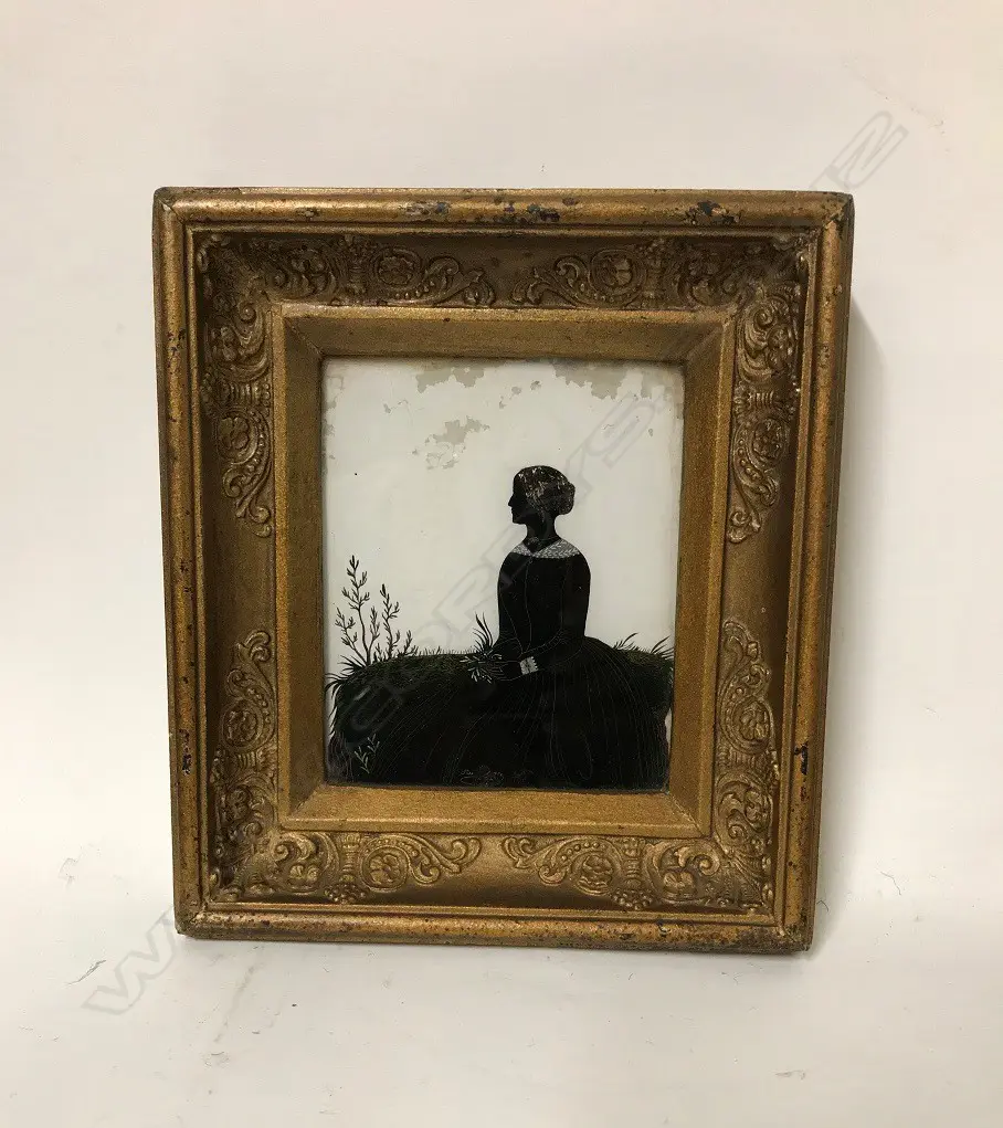 A rare Georgian silhouette Image 1++