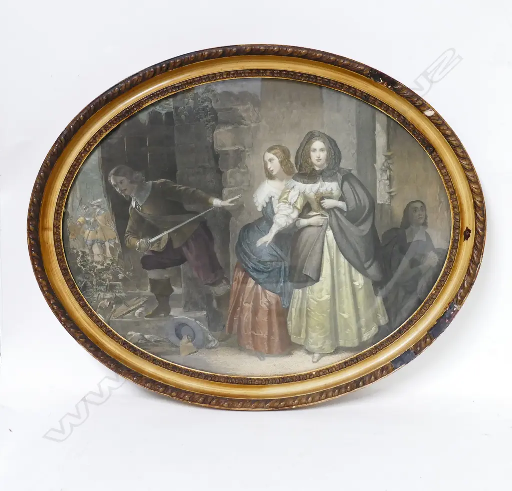 Two 18thC hand coloured engravings Image 1++