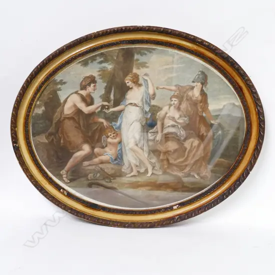 Two 18thC hand coloured engravings