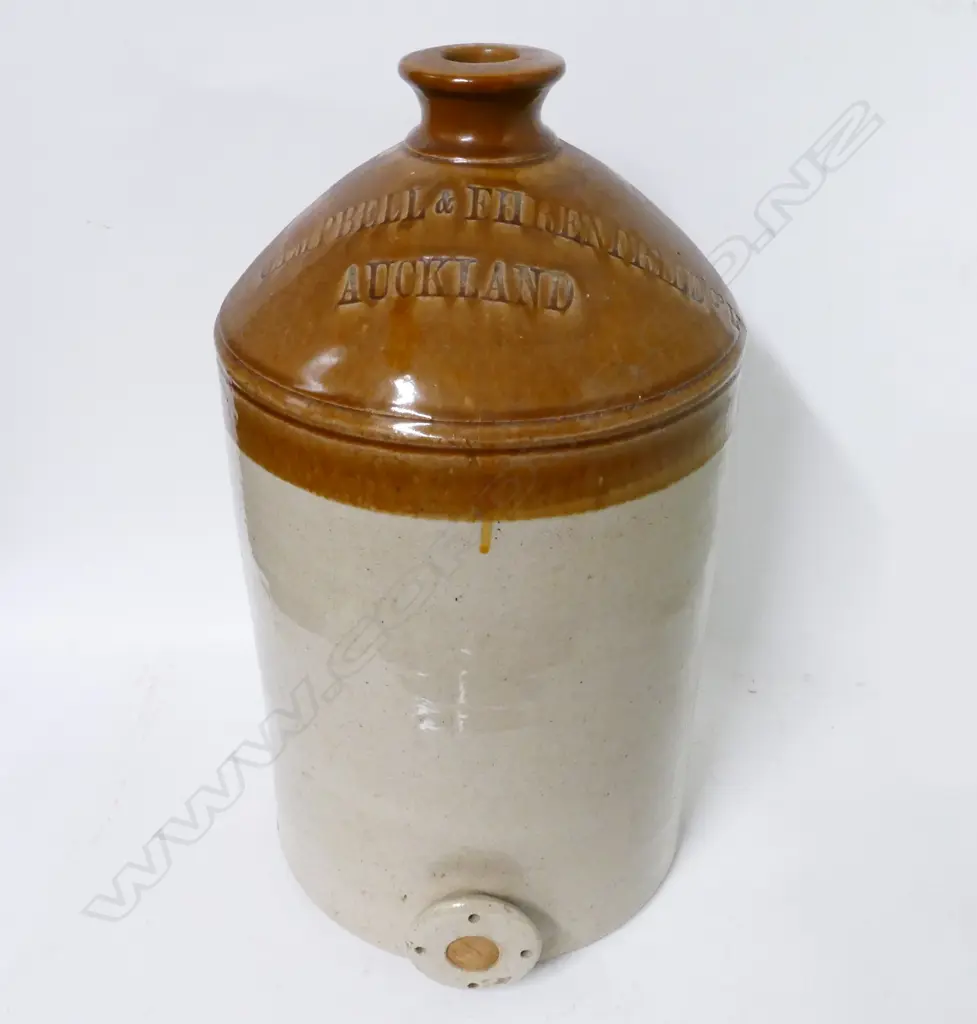 A London stoneware two gallon keg Image 1++