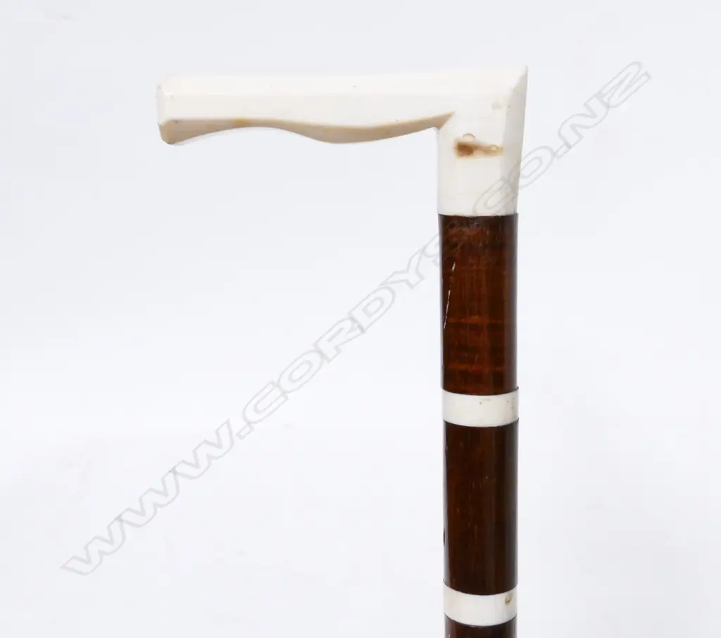 A 19thC walking stick Image 1++