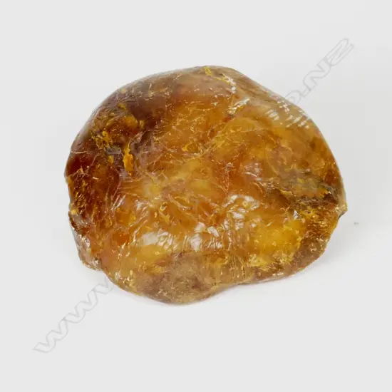 A large kauri gum boulder