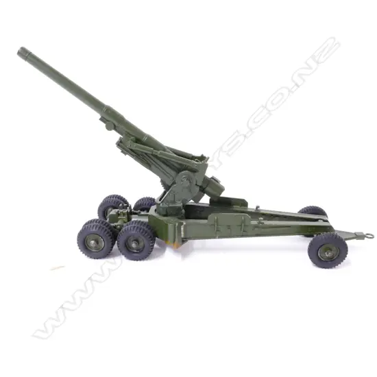 A very good vintage boxed Crescent Toys 'Long Tom' artillery gun #155