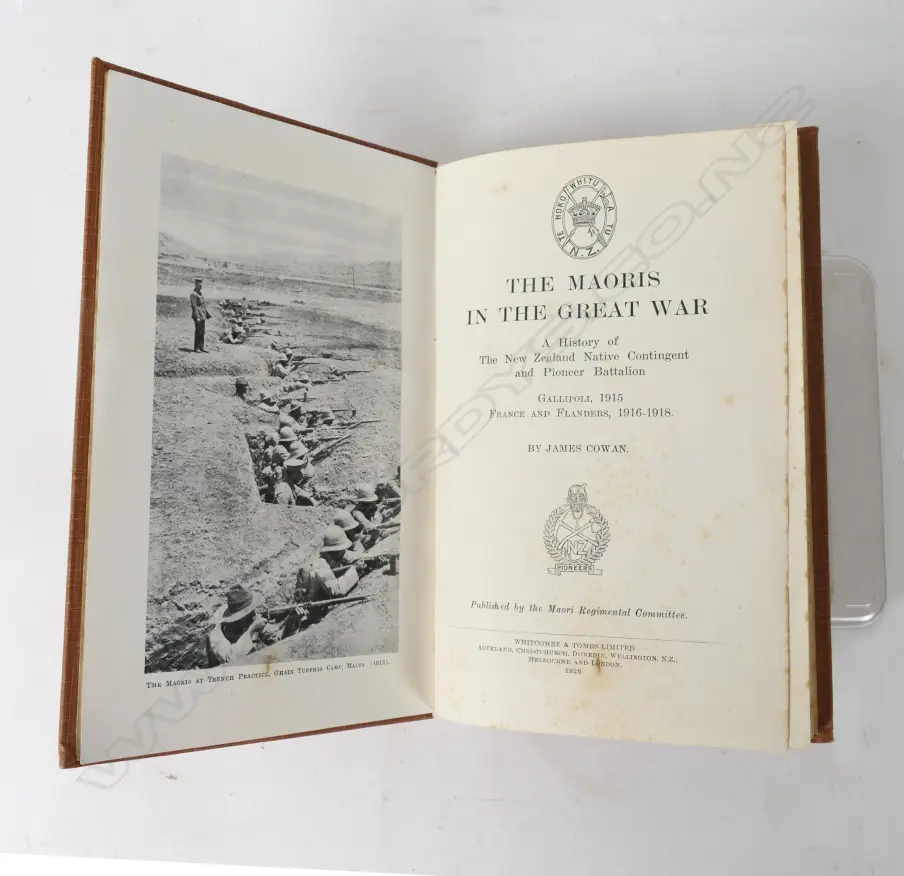 The Maoris in the Great War by James Cowan Image 1++