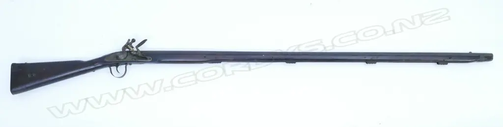 A British flintlock Volunteer's or Northwest Indian trade musket by John Edward Barnett Image 1++