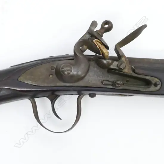 A British flintlock Volunteer's or Northwest Indian trade musket by John Edward Barnett