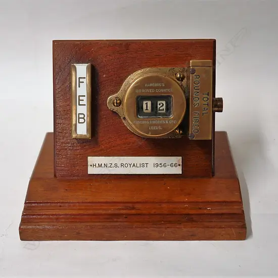 A mid-20thC Folk Art calendar