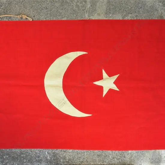 A WWI Turkish flag