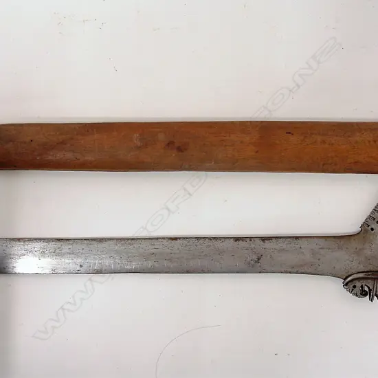 A large old Indonesian kris