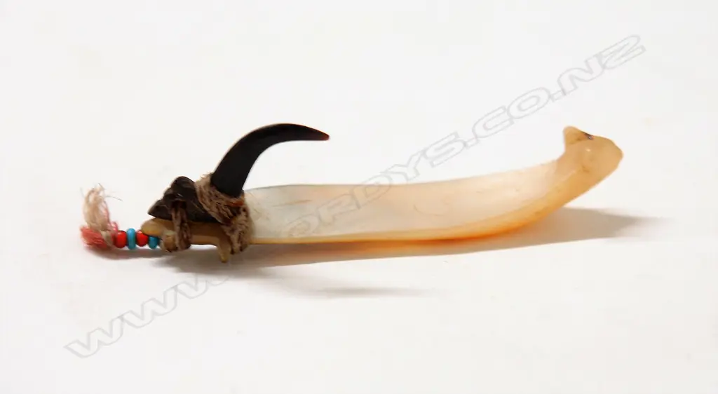 An old Solomon Islands fishing lure Image 1++