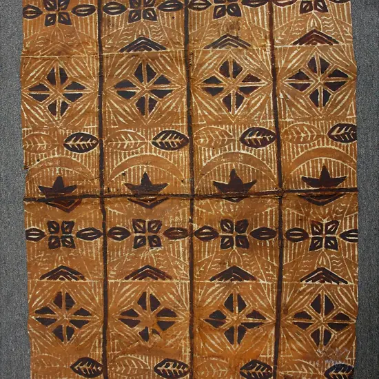An old Samoan tapa cloth