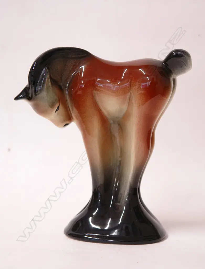 A Crown Lynn stylised standing horse Image 1++