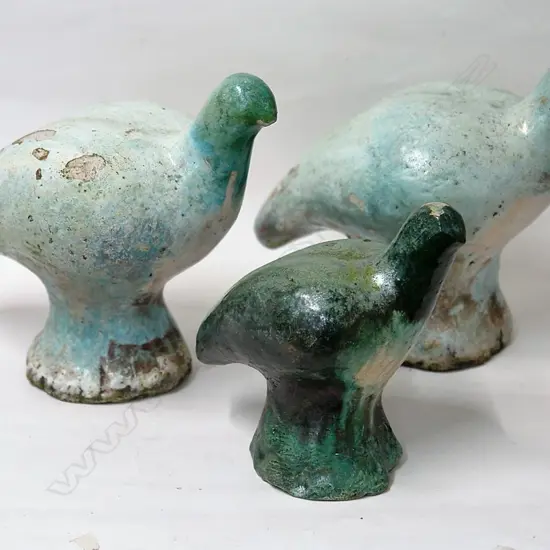 Three c.1964 Barry Brickell Kereru