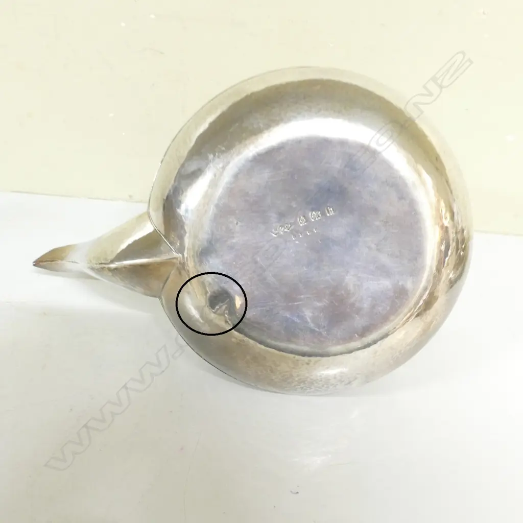 A rare Liberty & Co. Cymric silver four-piece tea service Image 1++