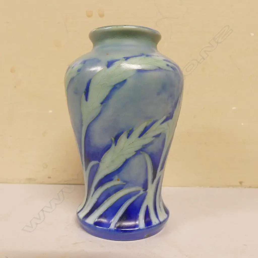 A Moorcroft 'Waving Corn' vase Image 1++
