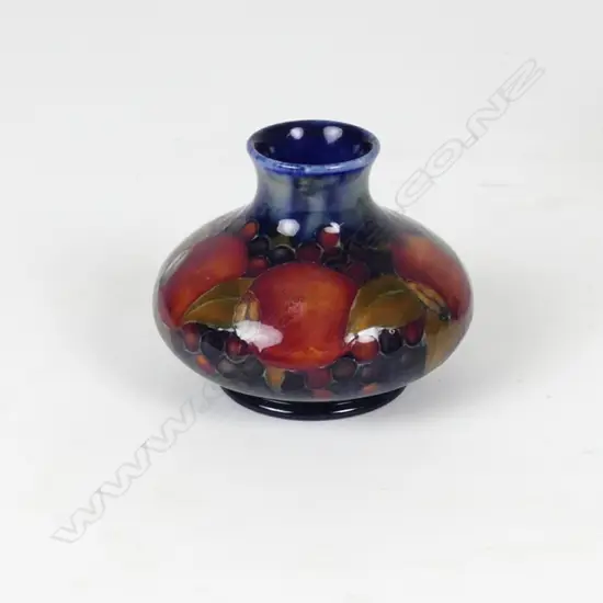 A small Moorcroft 'Pomegranate' vase