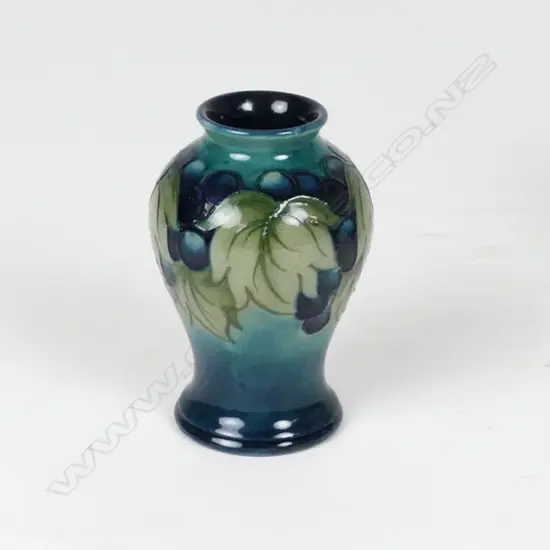 A small Moorcroft 'Leaves and Berries' vase