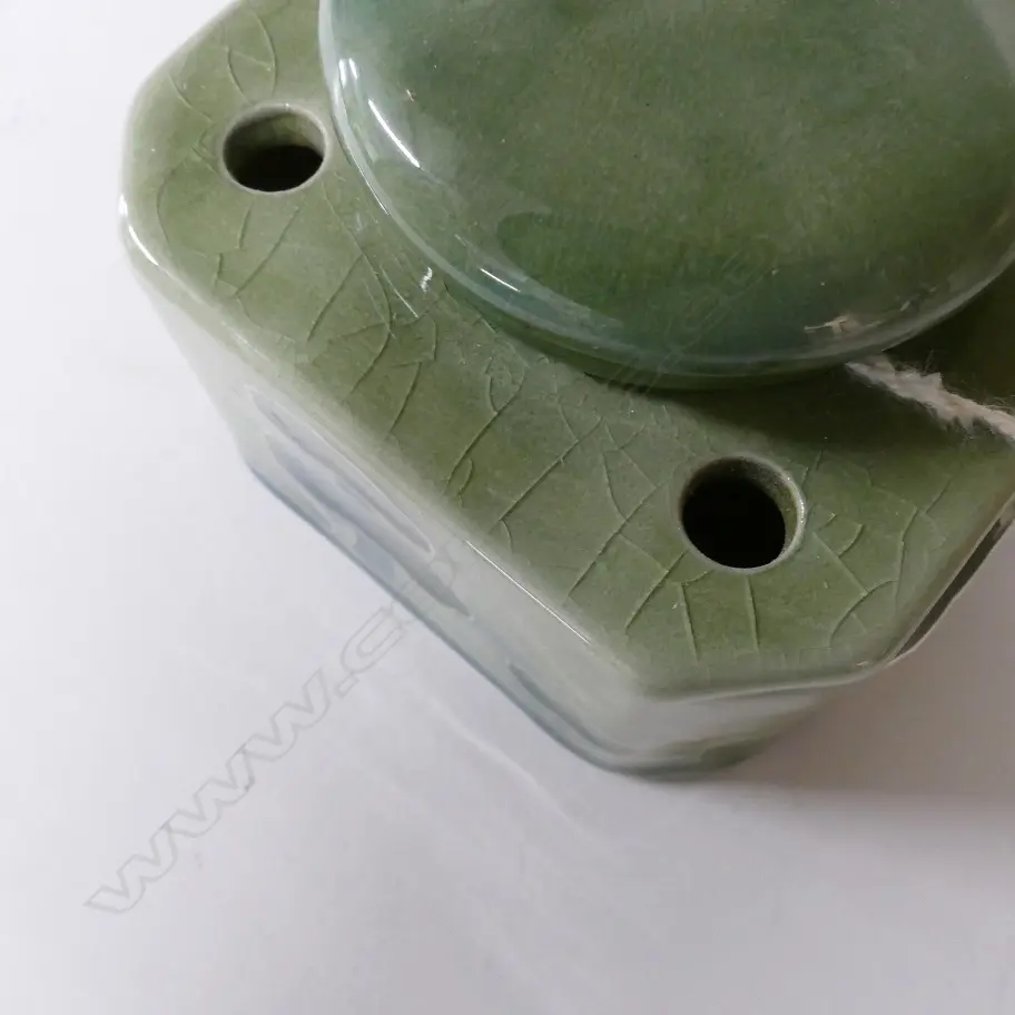 A Moorcroft 'Hazeldene' landscape inkwell Image 1++