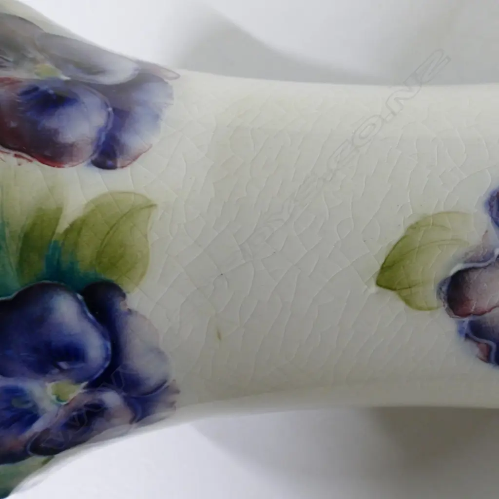A Moorcroft McIntyre large 'Pansy' double-handled vase Image 1++