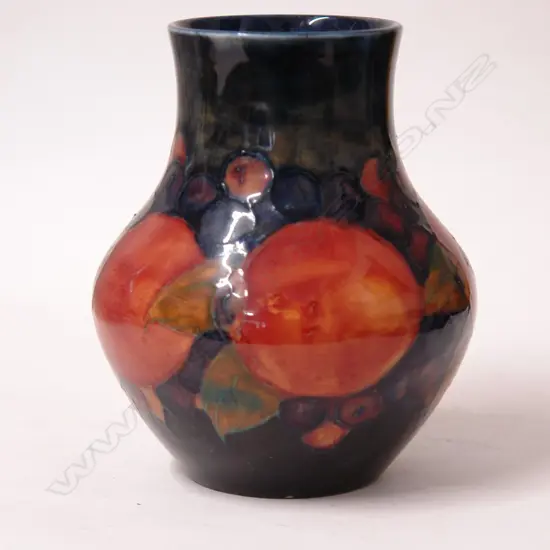 A Moorcroft baluster 'Pomegranate' vase