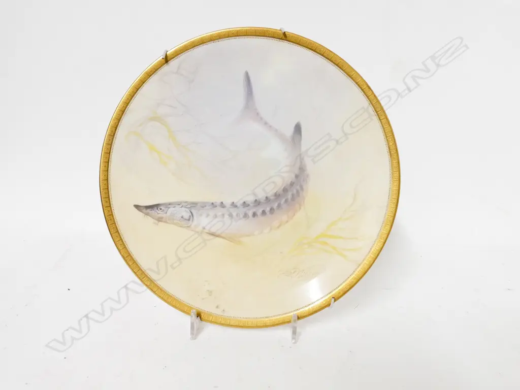Two Royal Doulton fish plates Image 1++