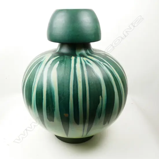 A massive West German Karlsruhe vase