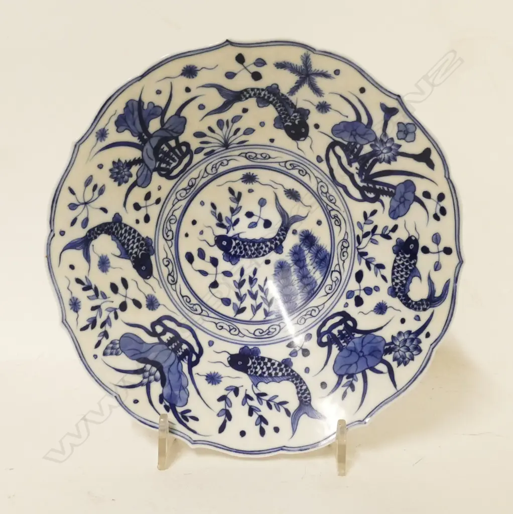 A Chinese blue and white bowl Image 1++