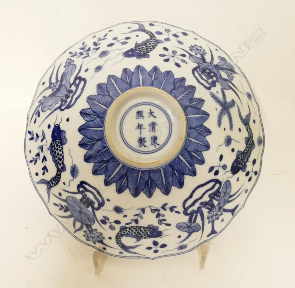 A Chinese blue and white bowl Image 1++