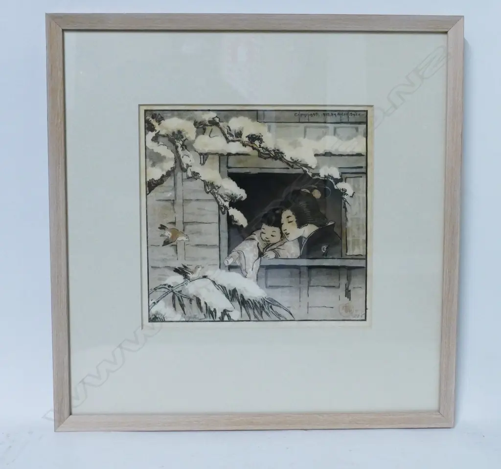 Helen Hyde (U.S.A. 1868-1919 'My Neighbours' Image 1++