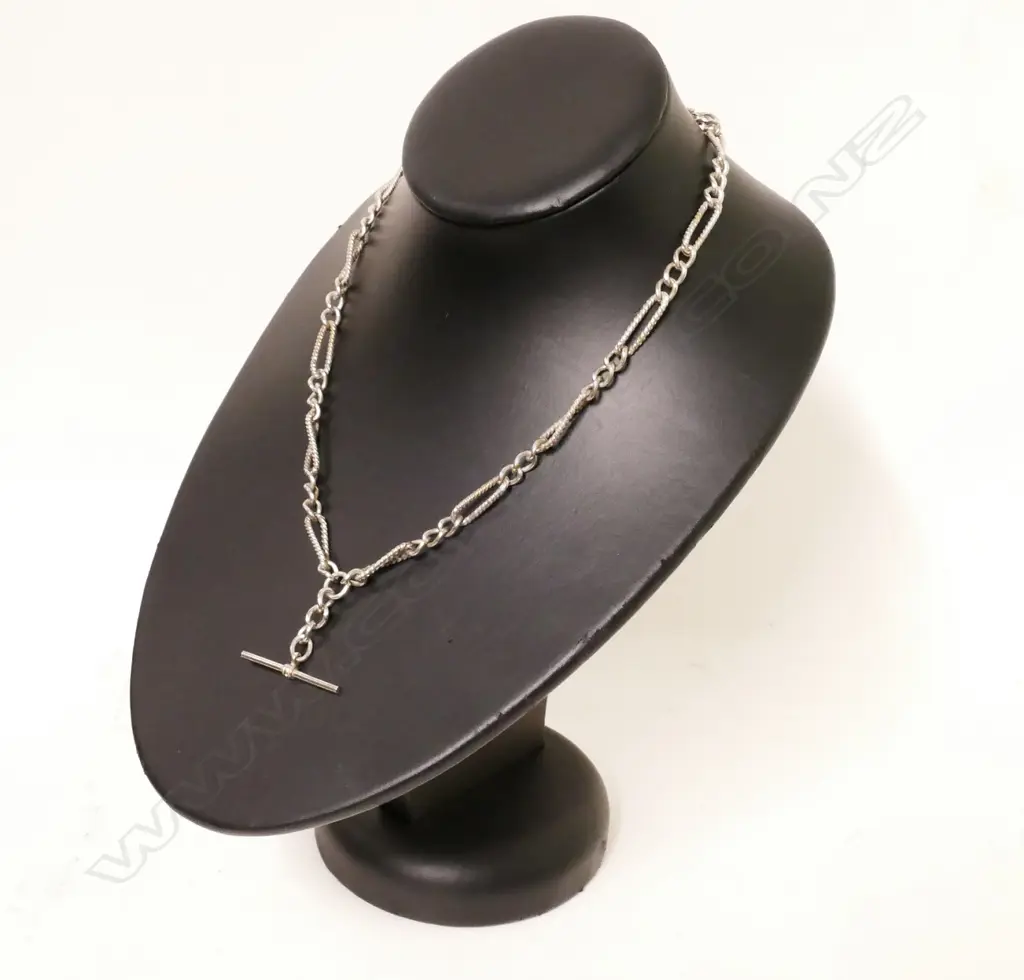 A silver fob chain Image 1++