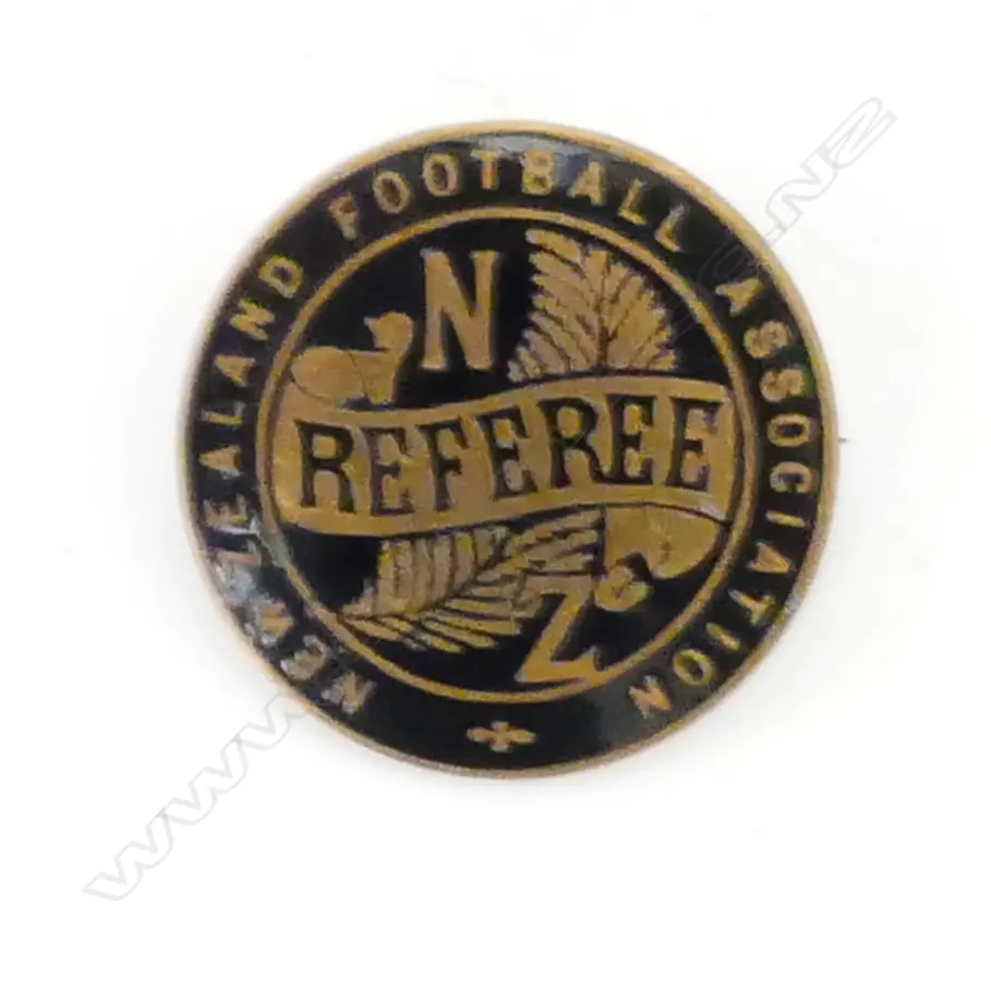 An Auckland Football Association referee badge Image 1++
