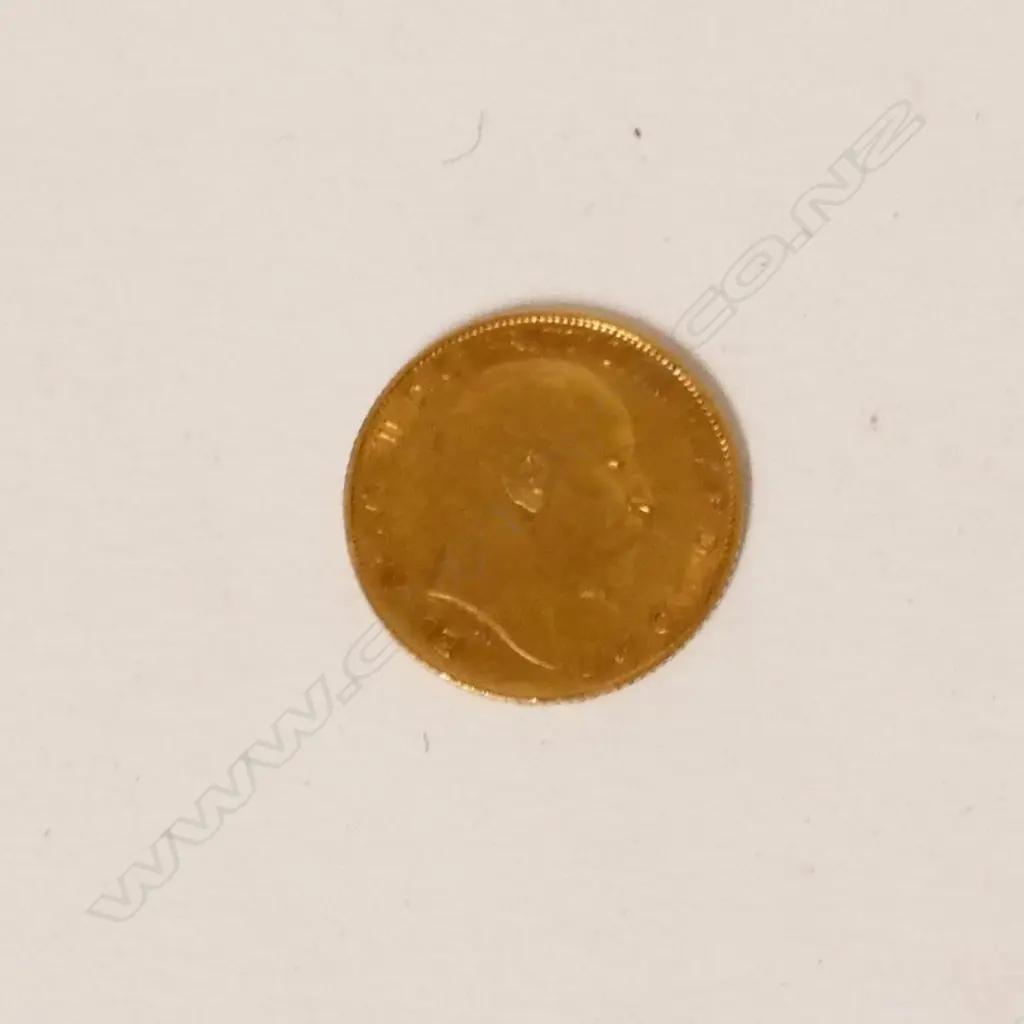 A 1908 half sovereign Image 1++