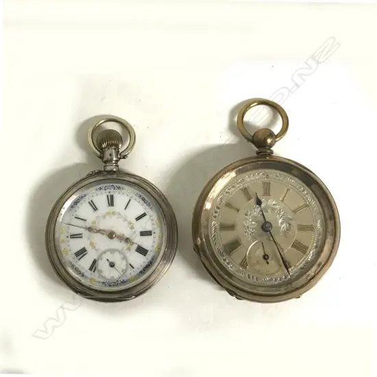 Two antique pocket watches