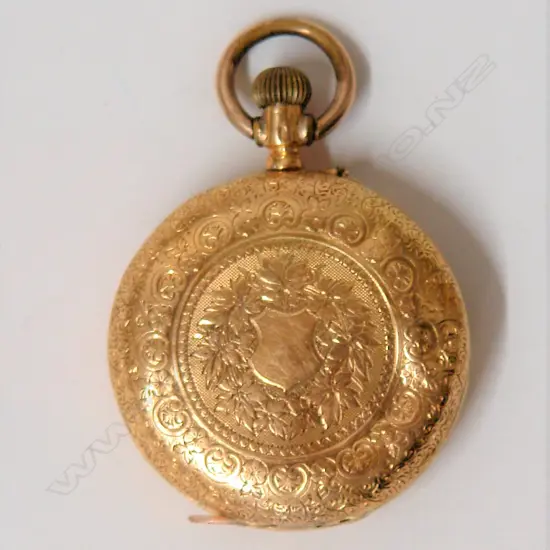 An 18ct. gent's yellow gold fob watch
