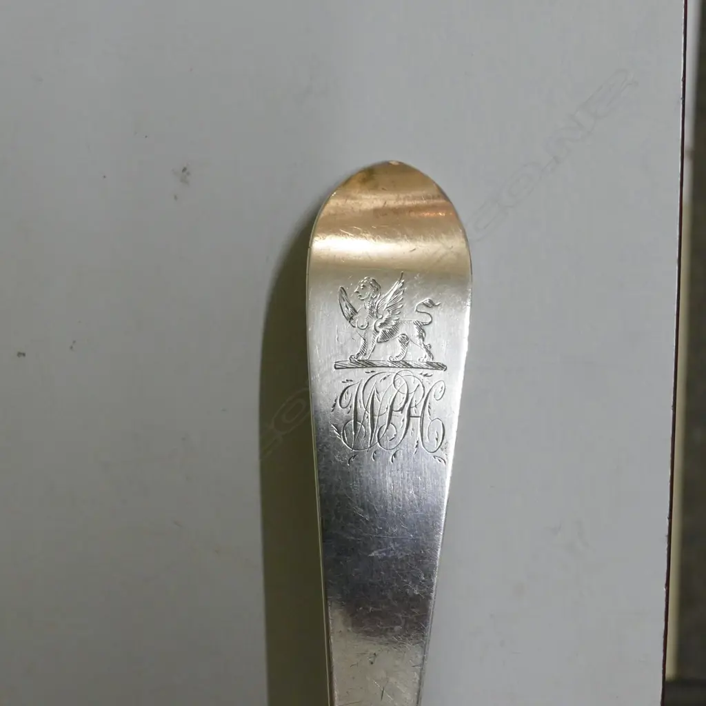 An Irish silver pie spoon Image 1++