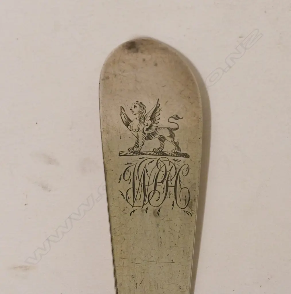 An Irish silver pie spoon Image 1++