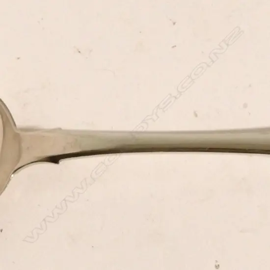 A William IV Irish fiddle pattern silver tablespoon