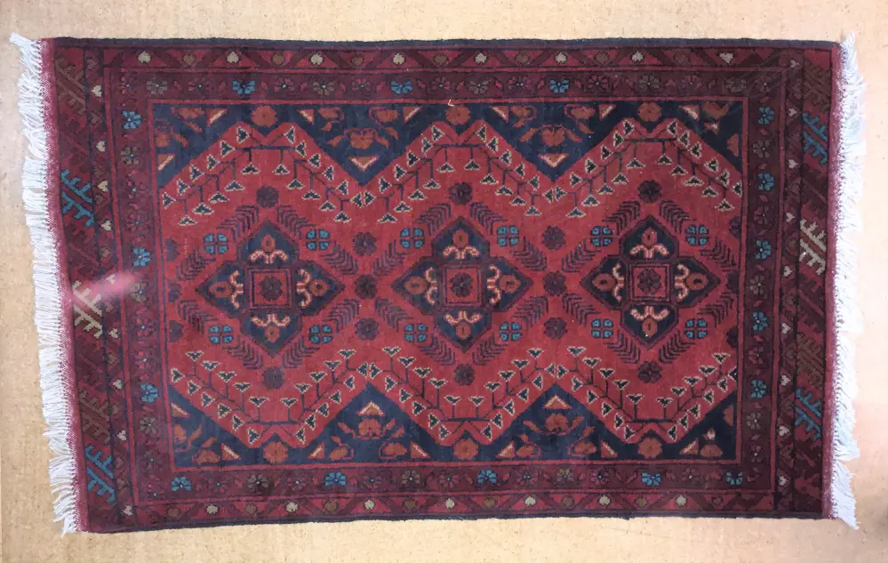 A small hand knotted Afghan Andkhoi rug Image 1++