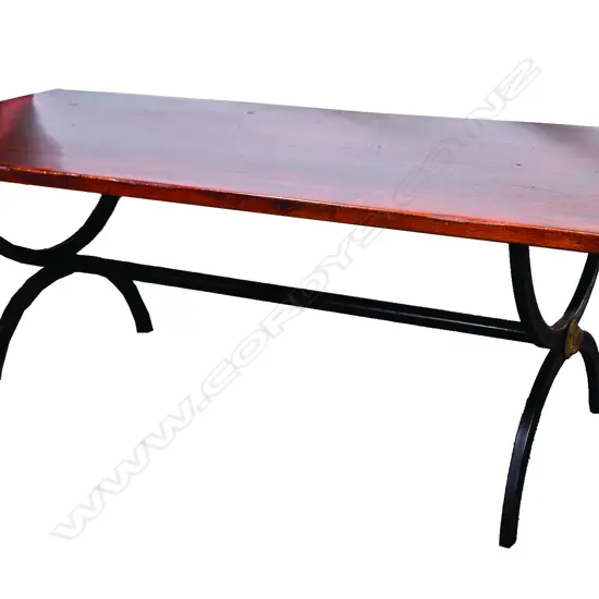 A Spanish style refectory table