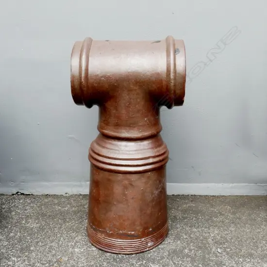 A small T-top chimney pot