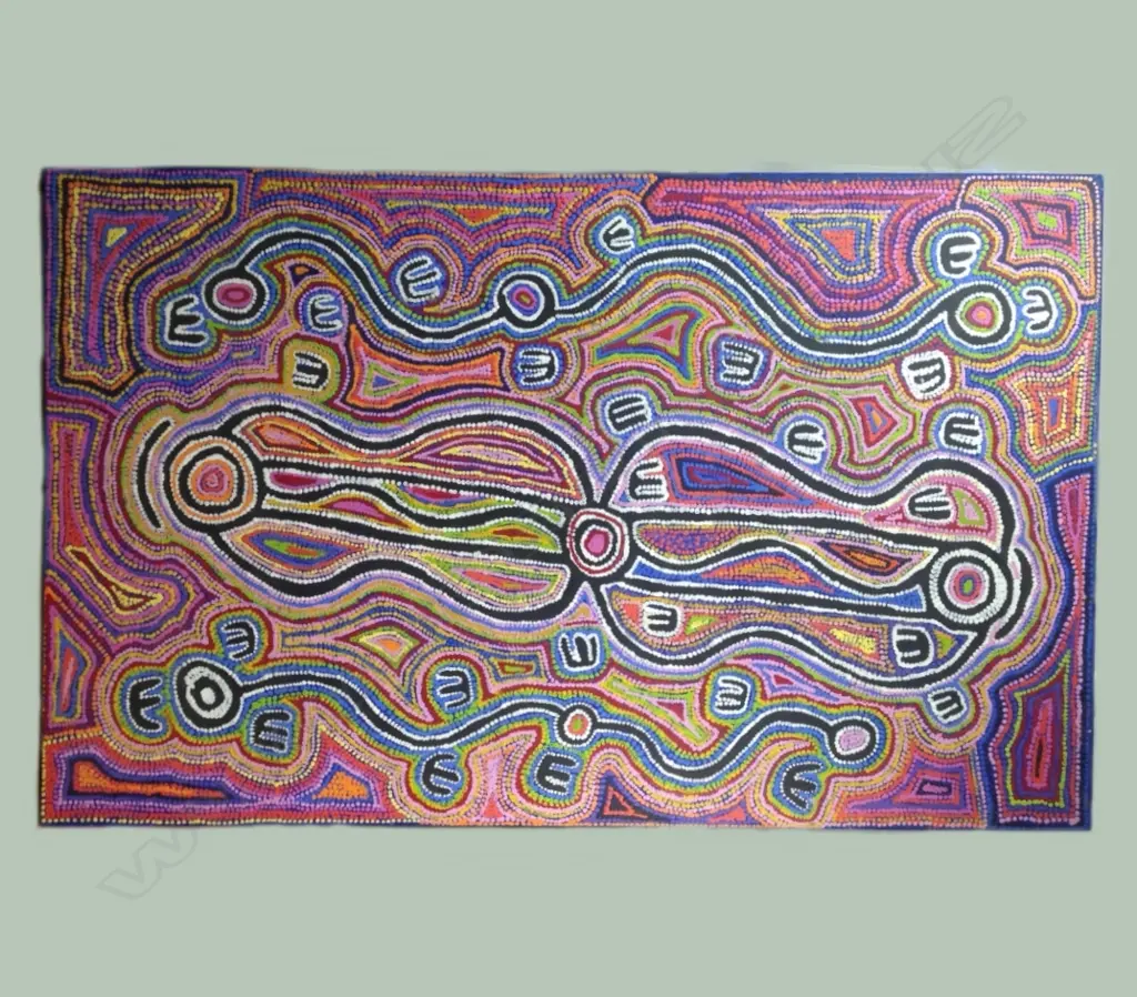 Bessie Nakamarra Sims (Aust. b.1932) Image 1++